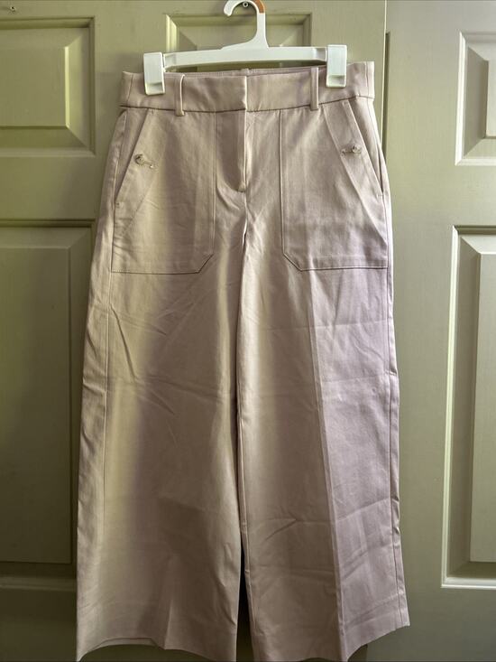 J.CREW Pants - J. Crew Women's Sydney Wide-leg Pant Bi-stretch Cotton Blend Light Pink6P BF405